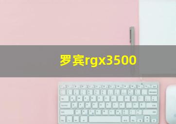 罗宾rgx3500