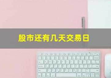 股市还有几天交易日