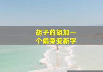 胡子的胡加一个偏旁变新字