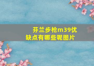 芬兰步枪m39优缺点有哪些呢图片