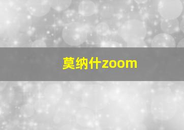 莫纳什zoom