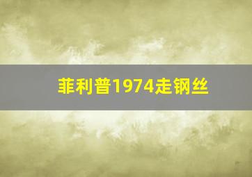 菲利普1974走钢丝