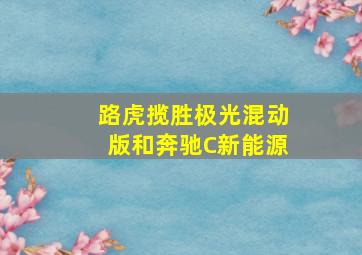 路虎揽胜极光混动版和奔驰C新能源