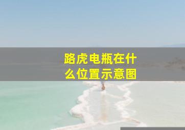 路虎电瓶在什么位置示意图