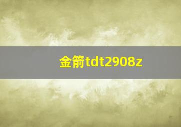 金箭tdt2908z