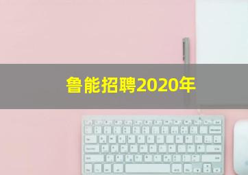 鲁能招聘2020年