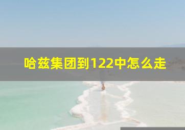 哈兹集团到122中怎么走